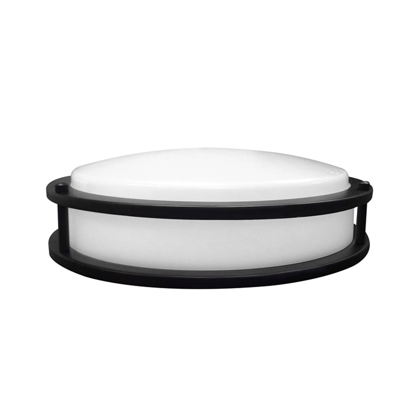 ETL CERTIFICATED 12 INCH ORB FINISHED ETL FLUSH MOUNT DOUBLE RING DIMMABLE CEILING LIGHT FIXTURE for DAMP LOCATION 5CCT
