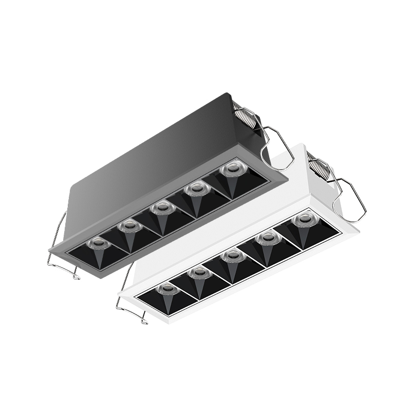 ETL Mini Pixel Recessed Downlight Led 5 Cell IC Rated 15 Watts 120VAC 1200LM CRI90+ Damp Location Jilly Linear Light